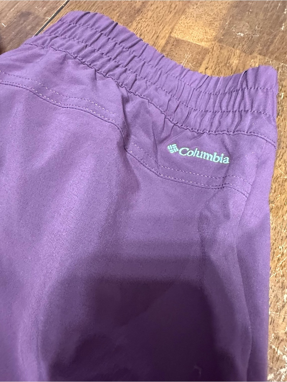Columbia Women’s Omni-Shield plum Stretch Hiking Outdoor Pants Size L